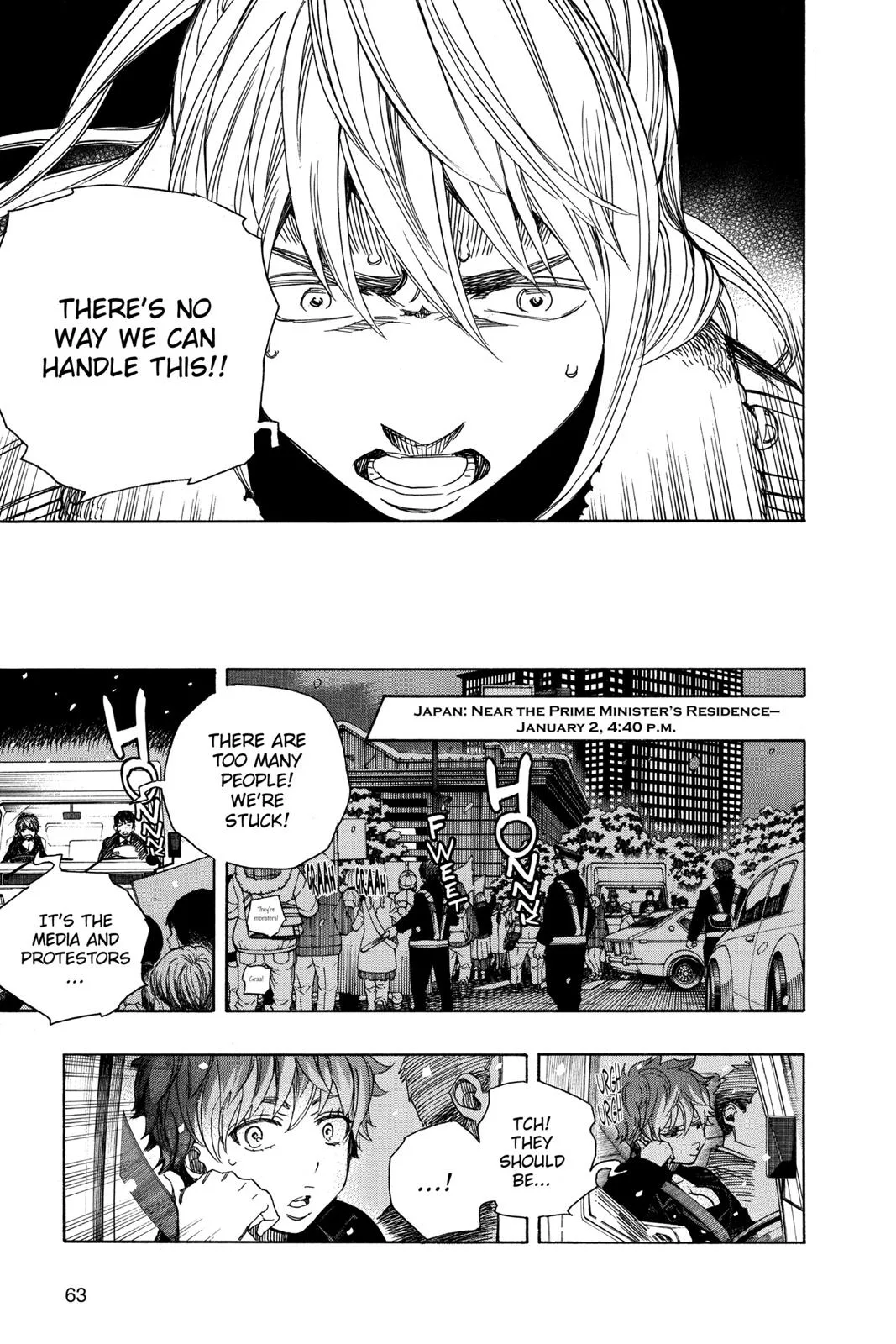 Blue Exorcist, chapter 95, page 18