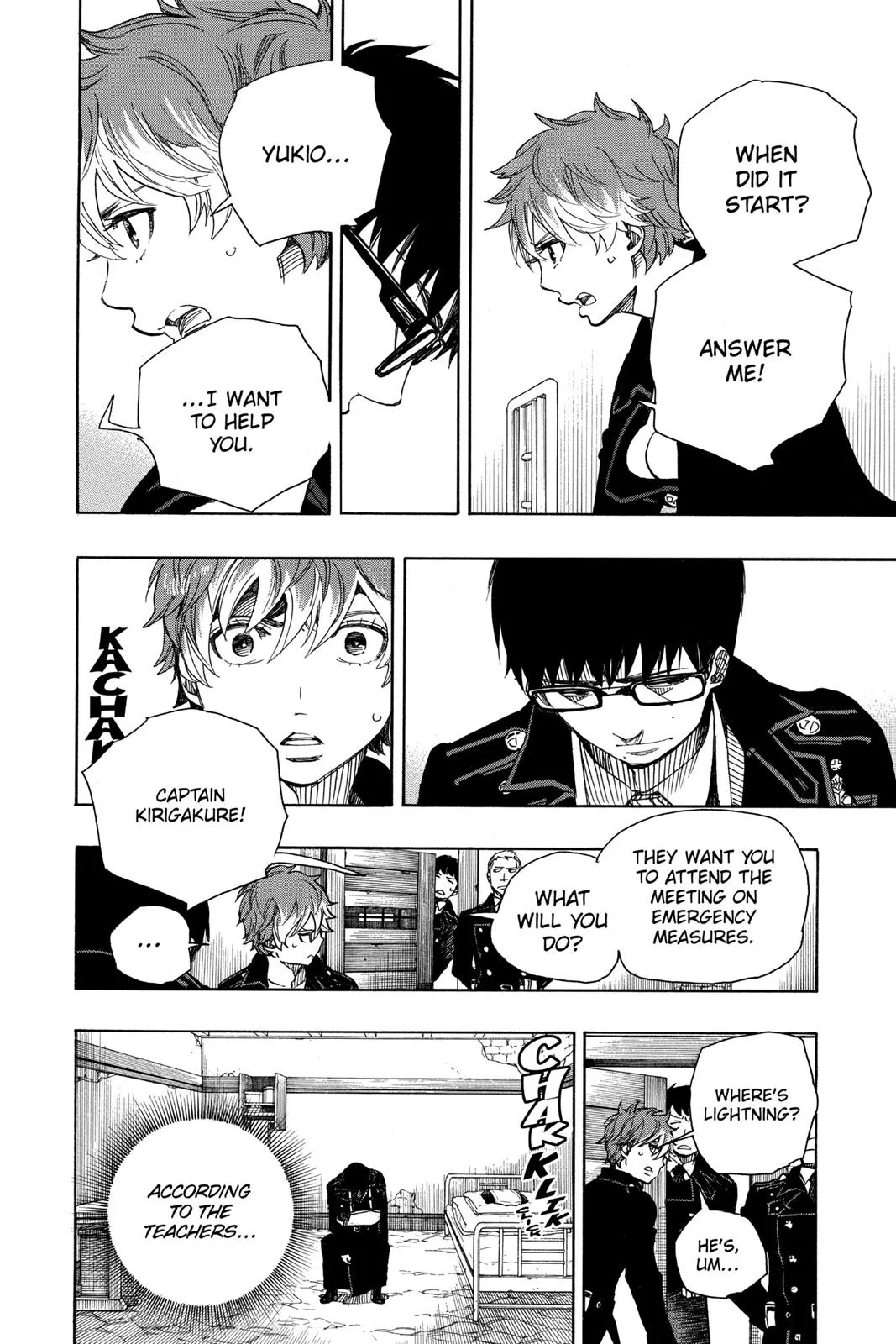 Blue Exorcist, chapter 95, page 29