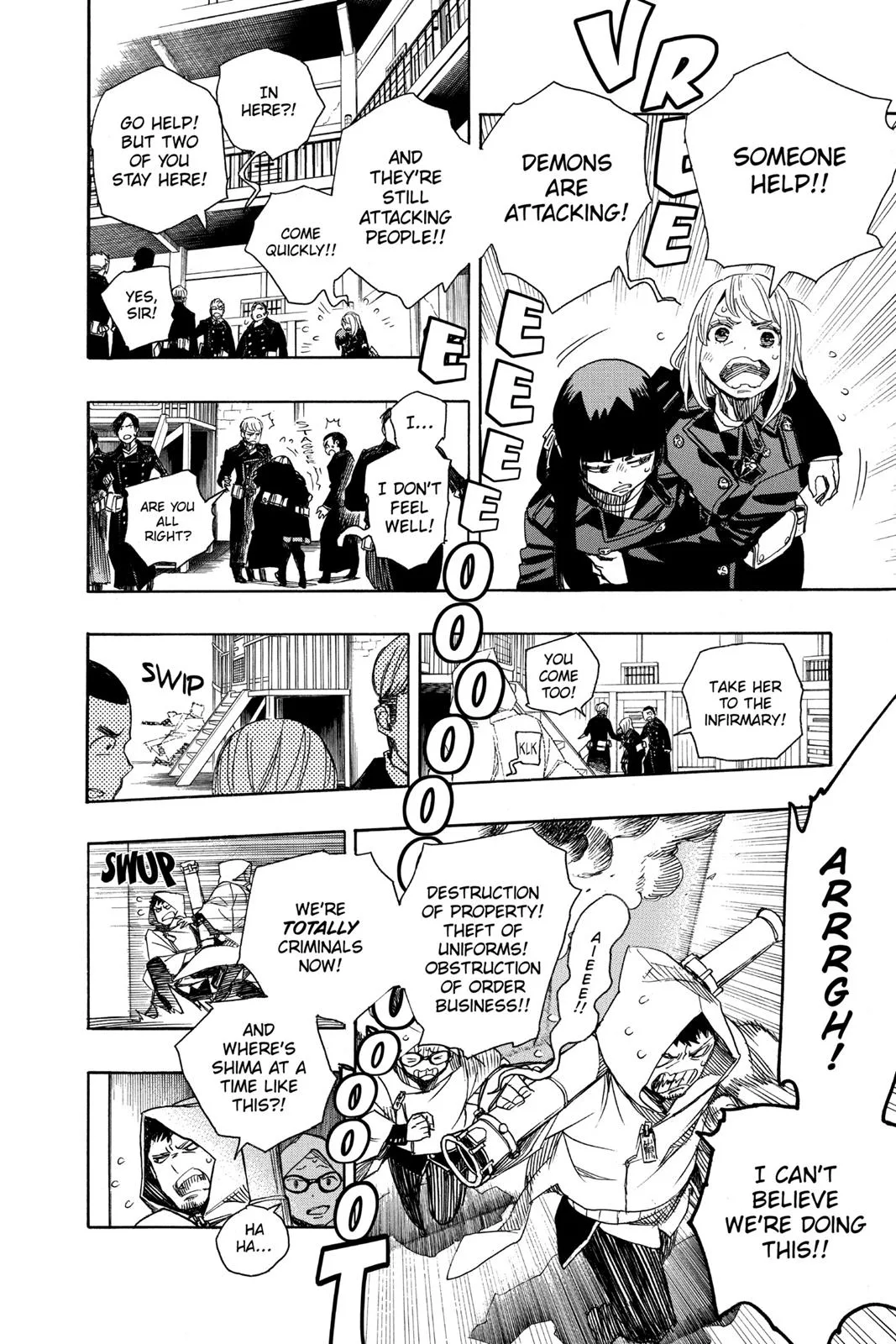 Blue Exorcist, chapter 95, page 31
