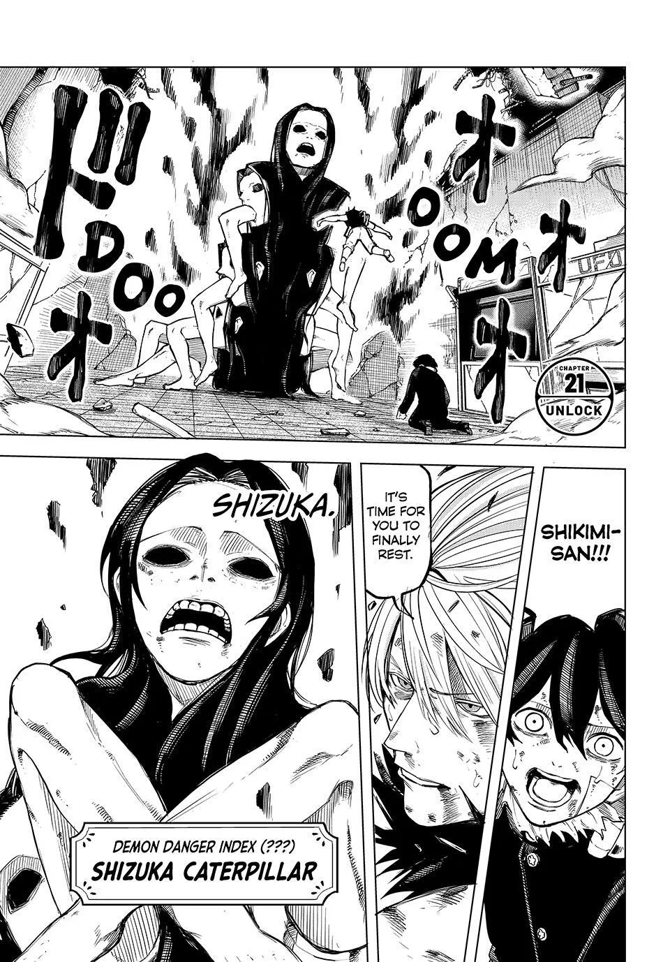 Ura Toukyou no Osoroshidokoro, chapter 21, page 1