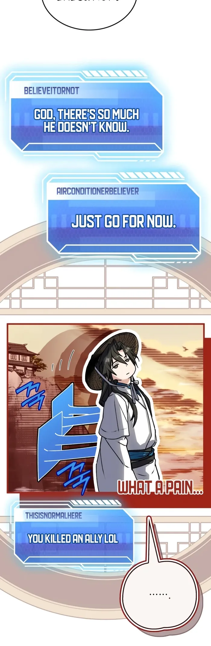Sword God’s Livestream, chapter 33, page 13