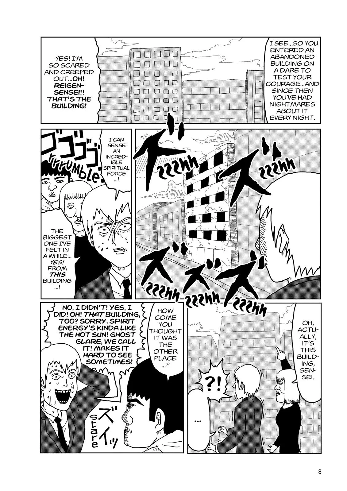Mob Psycho 100, chapter 1, page 9
