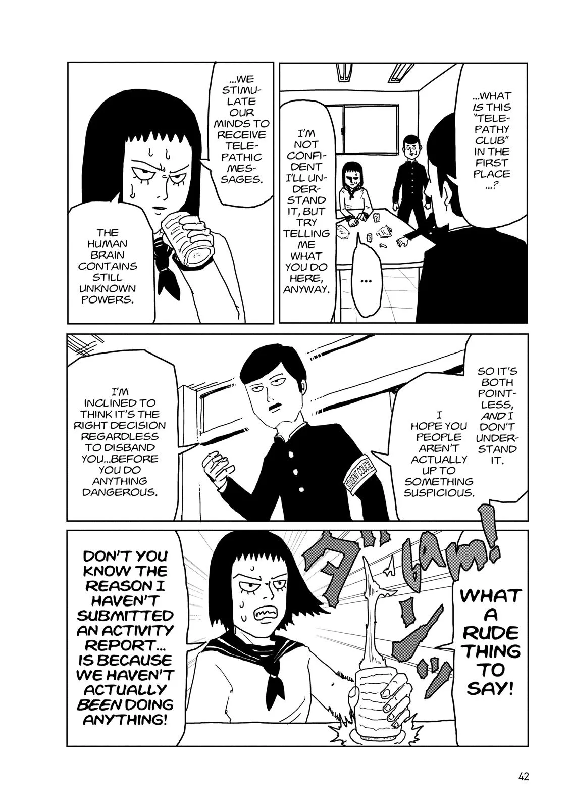 Mob Psycho 100, chapter 3, page 8