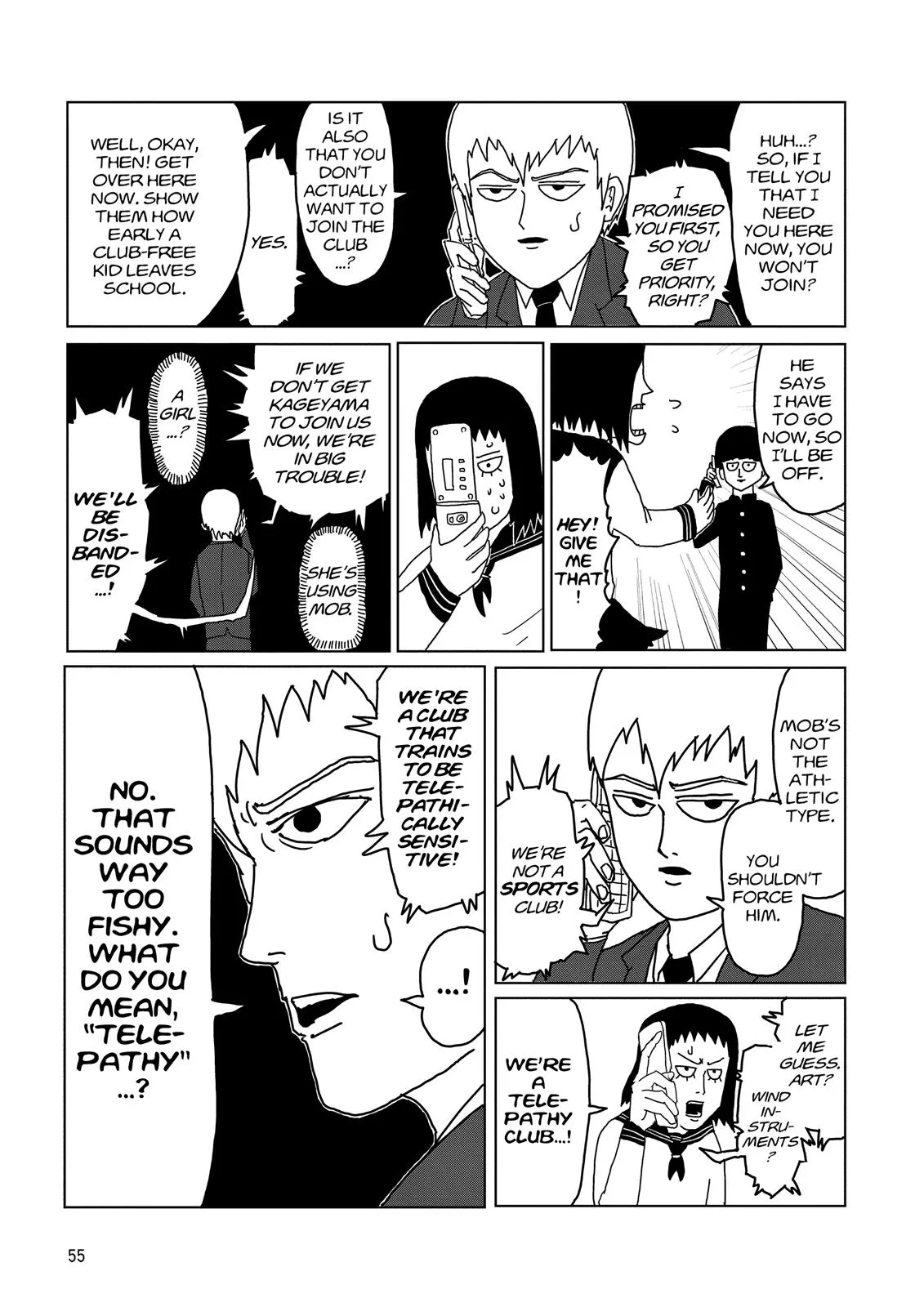 Mob Psycho 100, chapter 4, page 5
