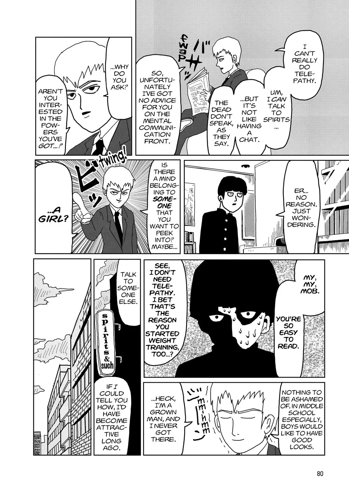 Mob Psycho 100, chapter 5, page 14
