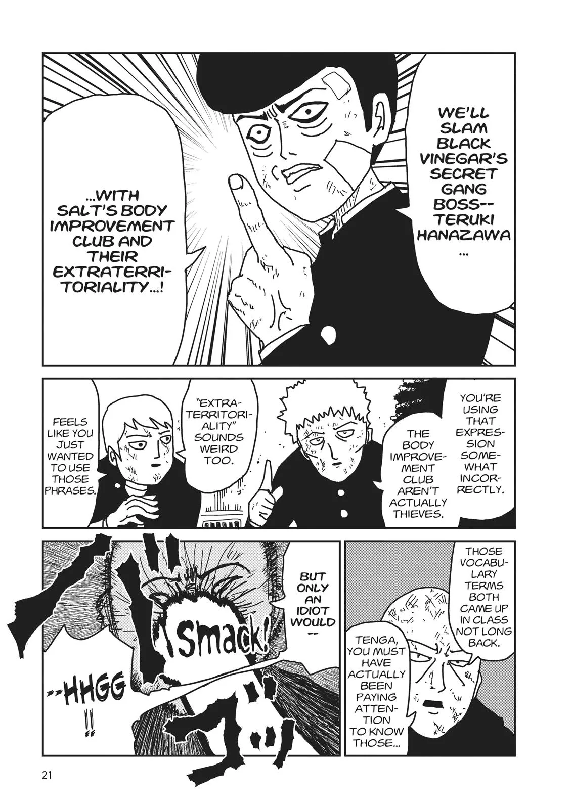 Mob Psycho 100, chapter 11, page 3