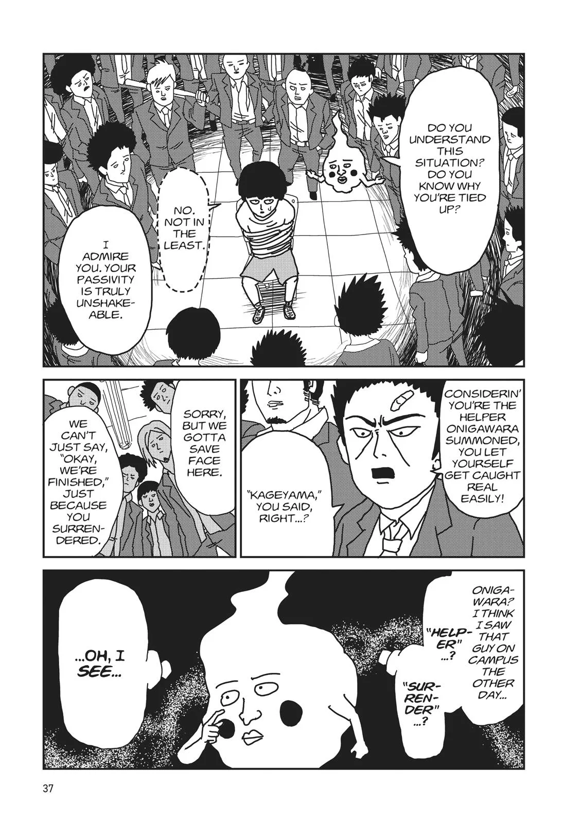 Mob Psycho 100, chapter 12, page 3