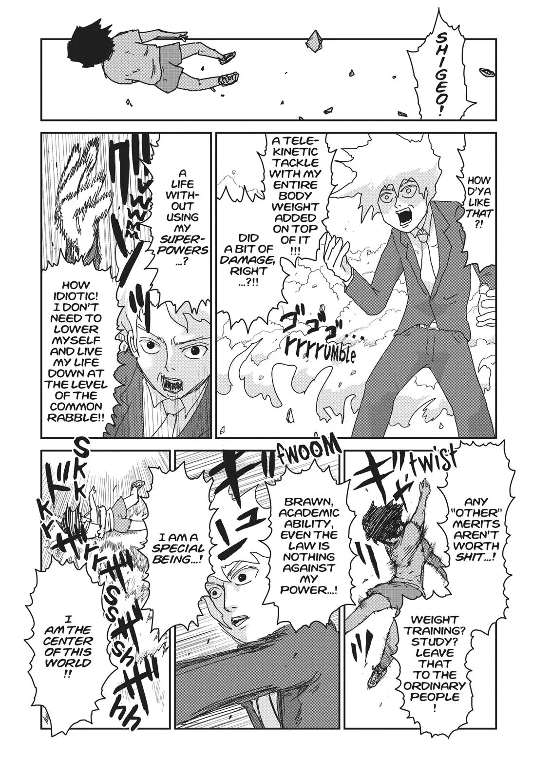 Mob Psycho 100, chapter 14, page 17