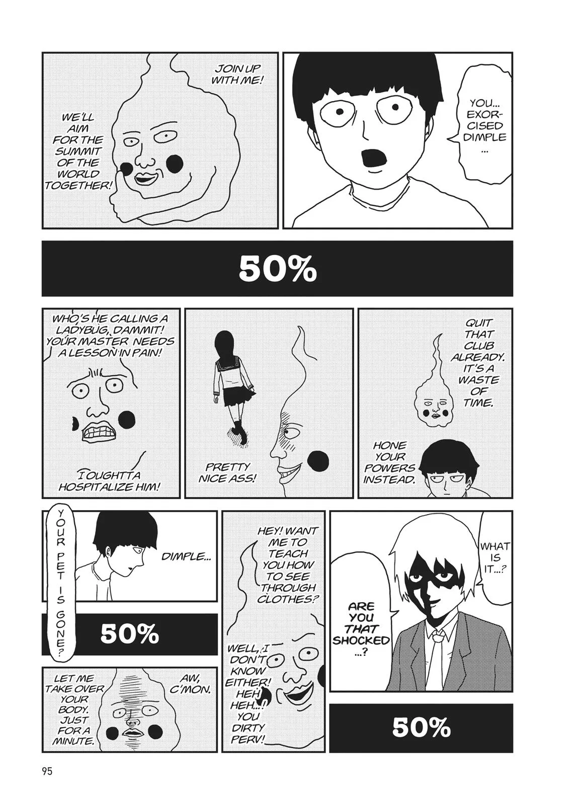 Mob Psycho 100, chapter 15, page 3
