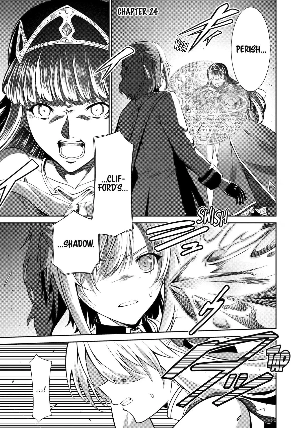 Trained to be the Ultimate Anti-magic Spellblade, chapter 24, page 1