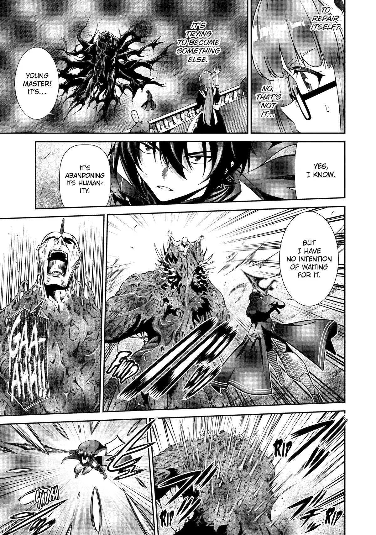 Trained to be the Ultimate Anti-magic Spellblade, chapter 24, page 21