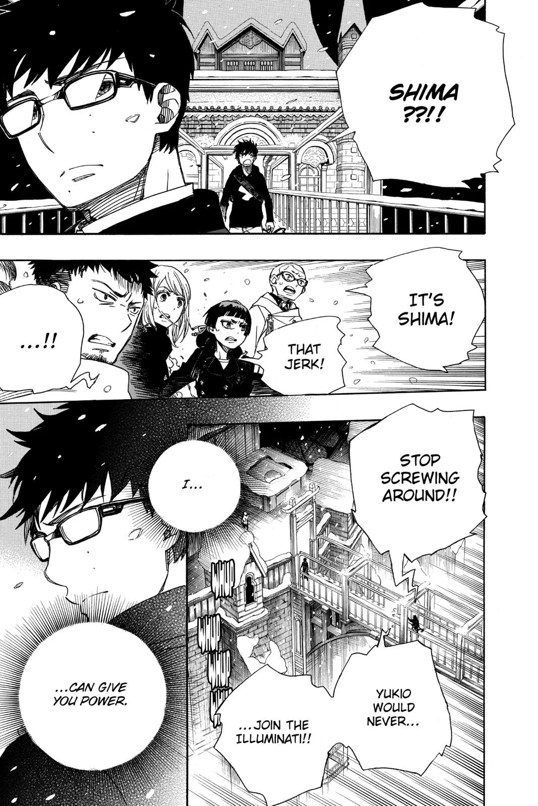 Blue Exorcist, chapter 96, page 19