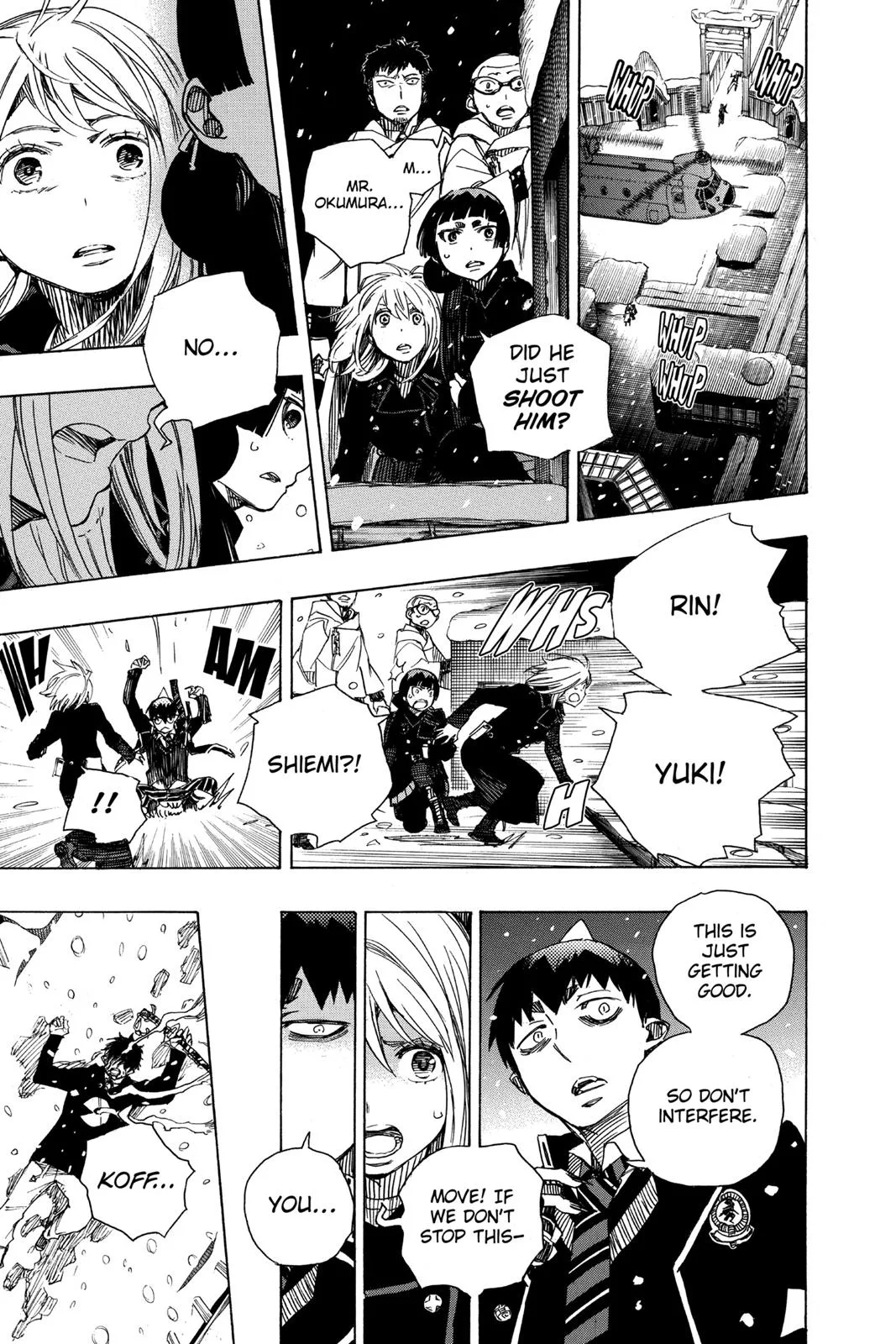 Blue Exorcist, chapter 96, page 32