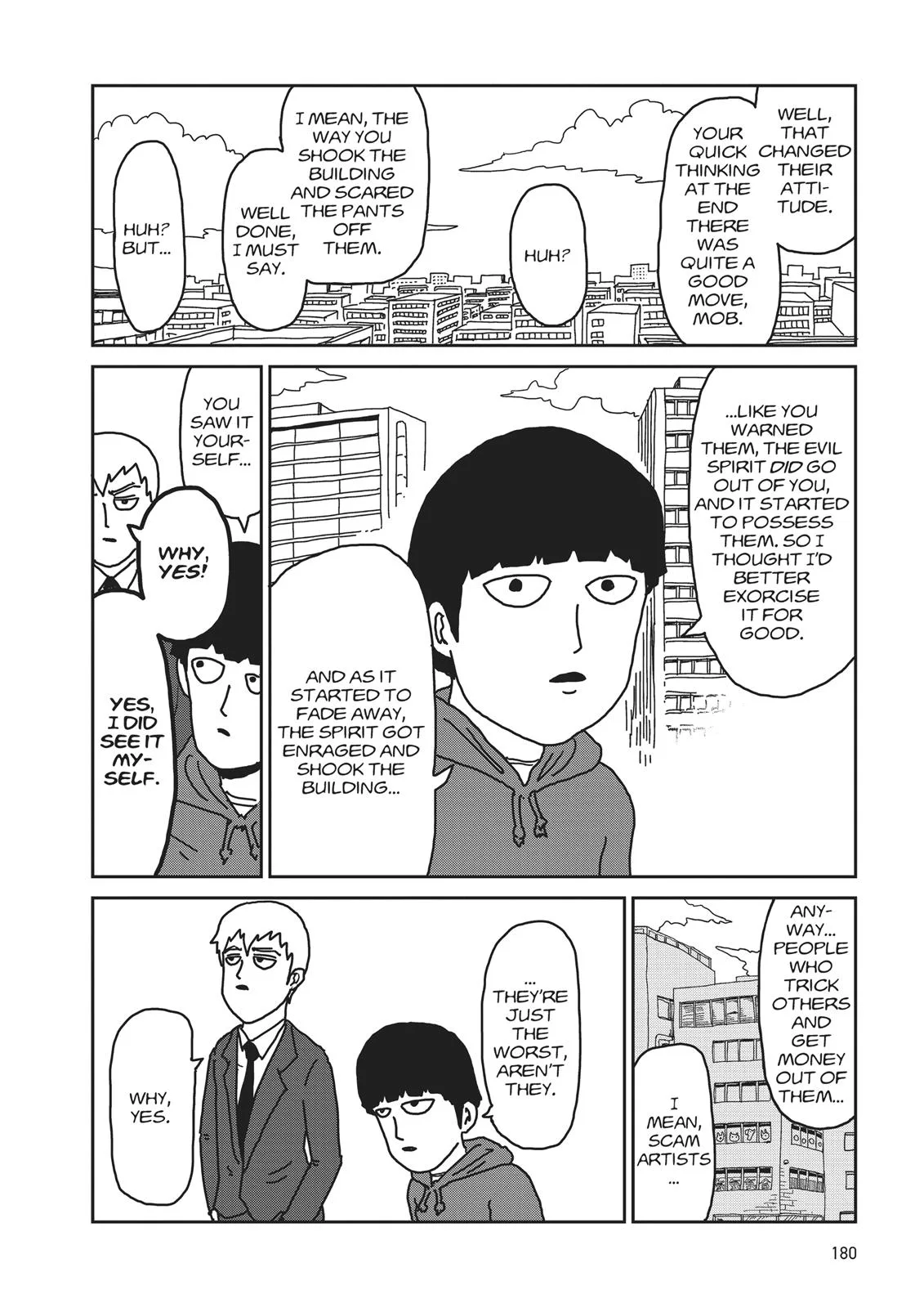 Mob Psycho 100, chapter 17.5, page 12