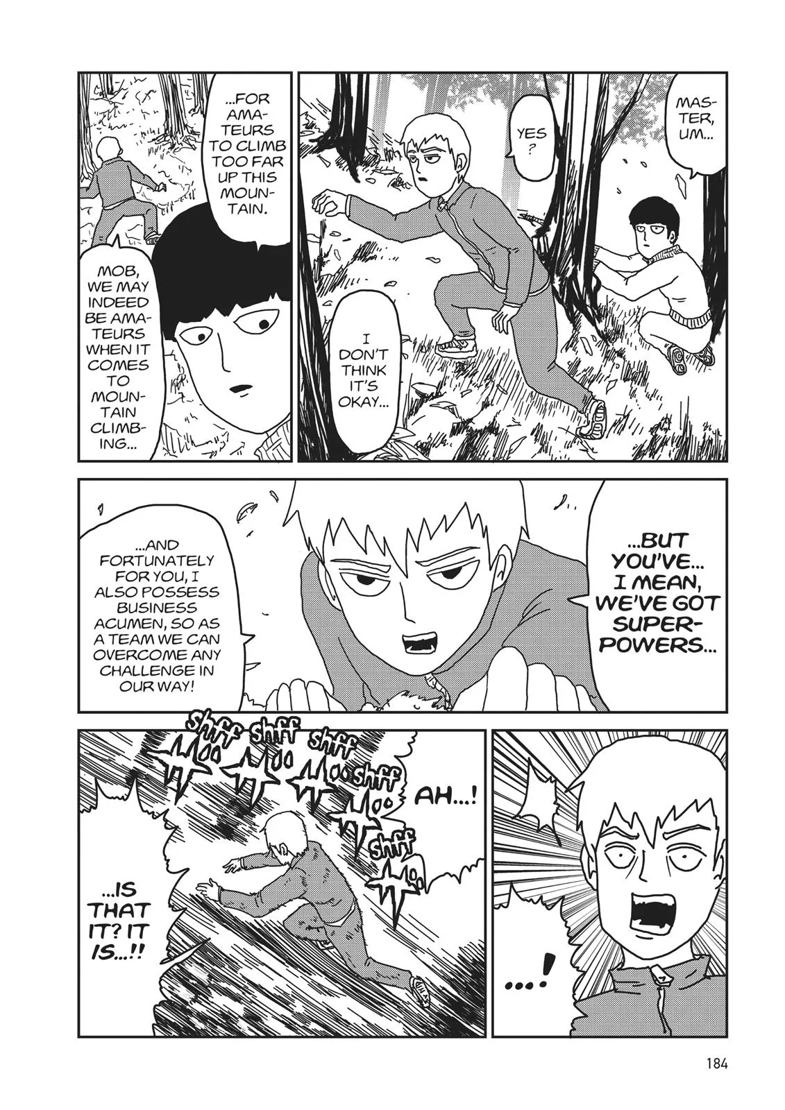 Mob Psycho 100, chapter 17.5, page 16