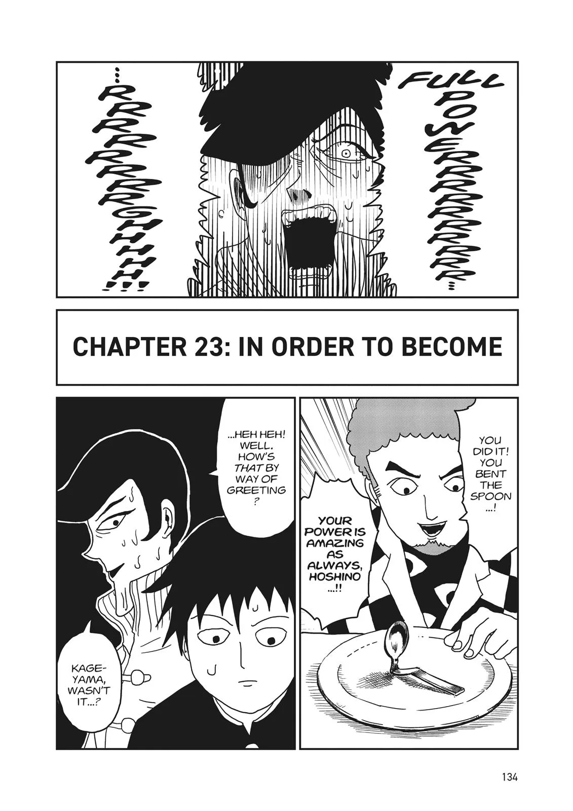Mob Psycho 100, chapter 23, page 2