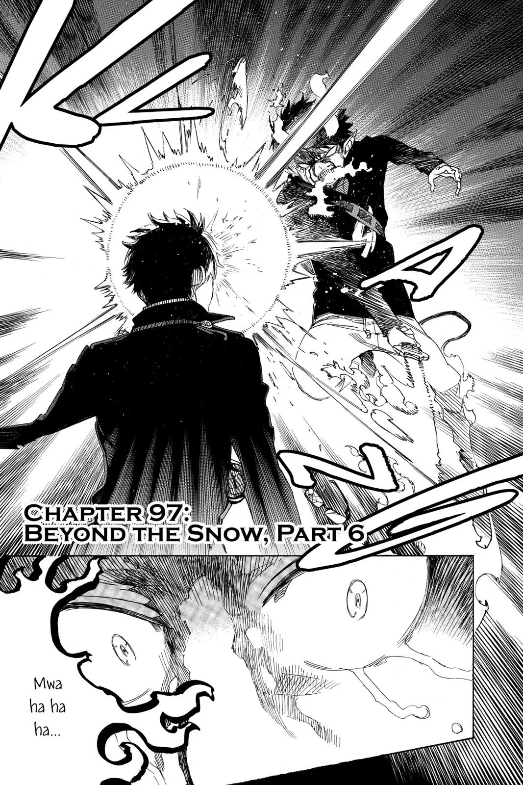 Blue Exorcist, chapter 97, page 1