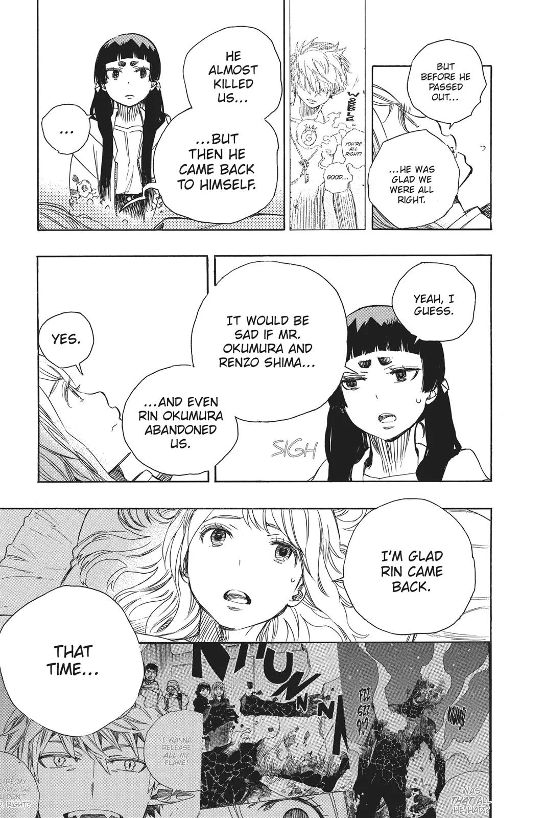 Blue Exorcist, chapter 99, page 23