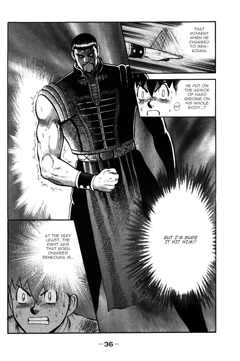 Shin Tekken Chinmi, chapter 47, page 35