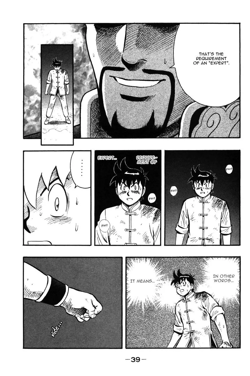 Shin Tekken Chinmi, chapter 47, page 38