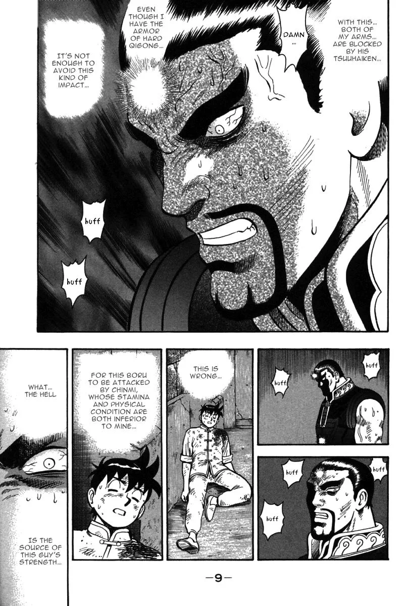 Shin Tekken Chinmi, chapter 51, page 10