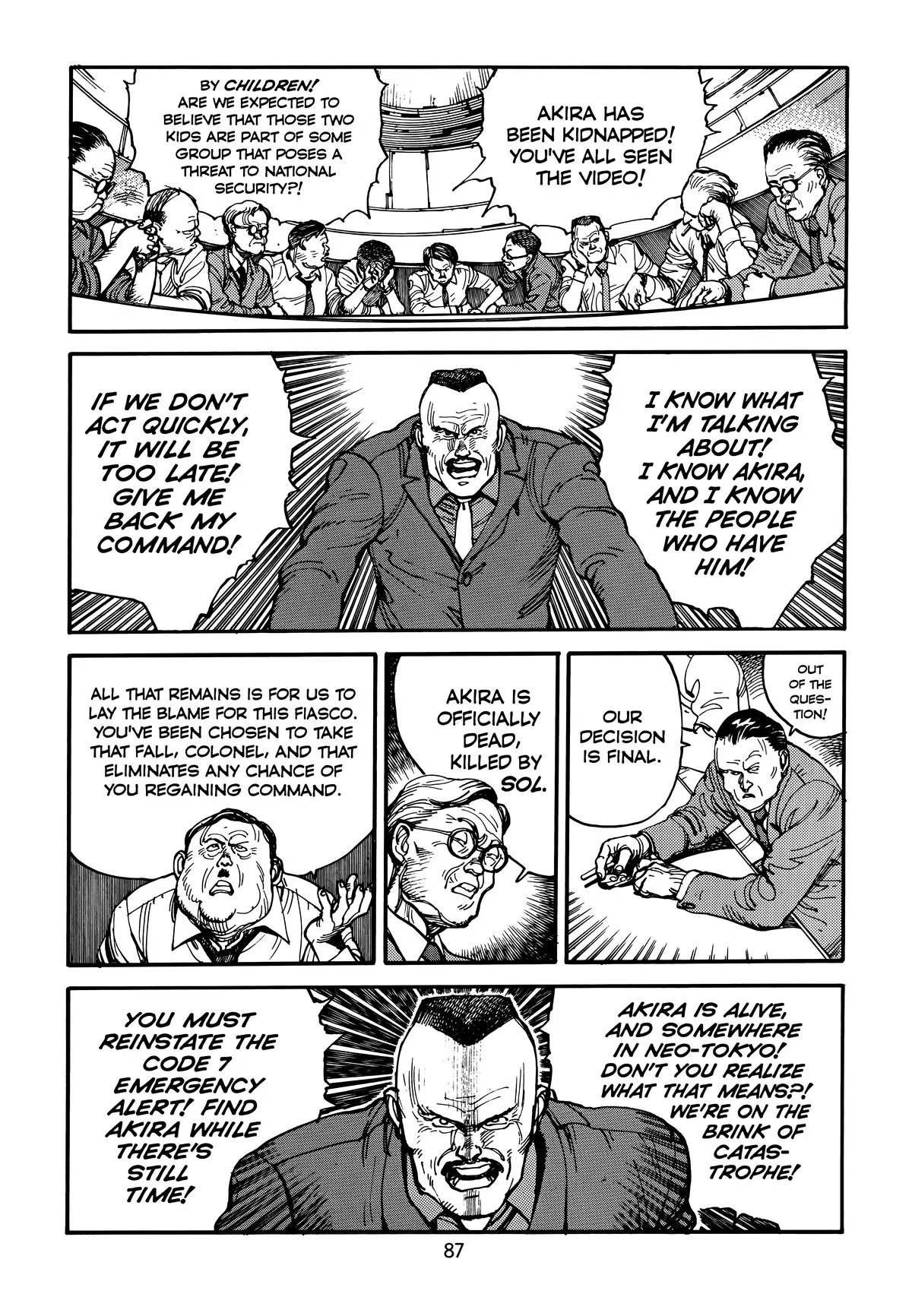 Akira, chapter Vol 3, page 91