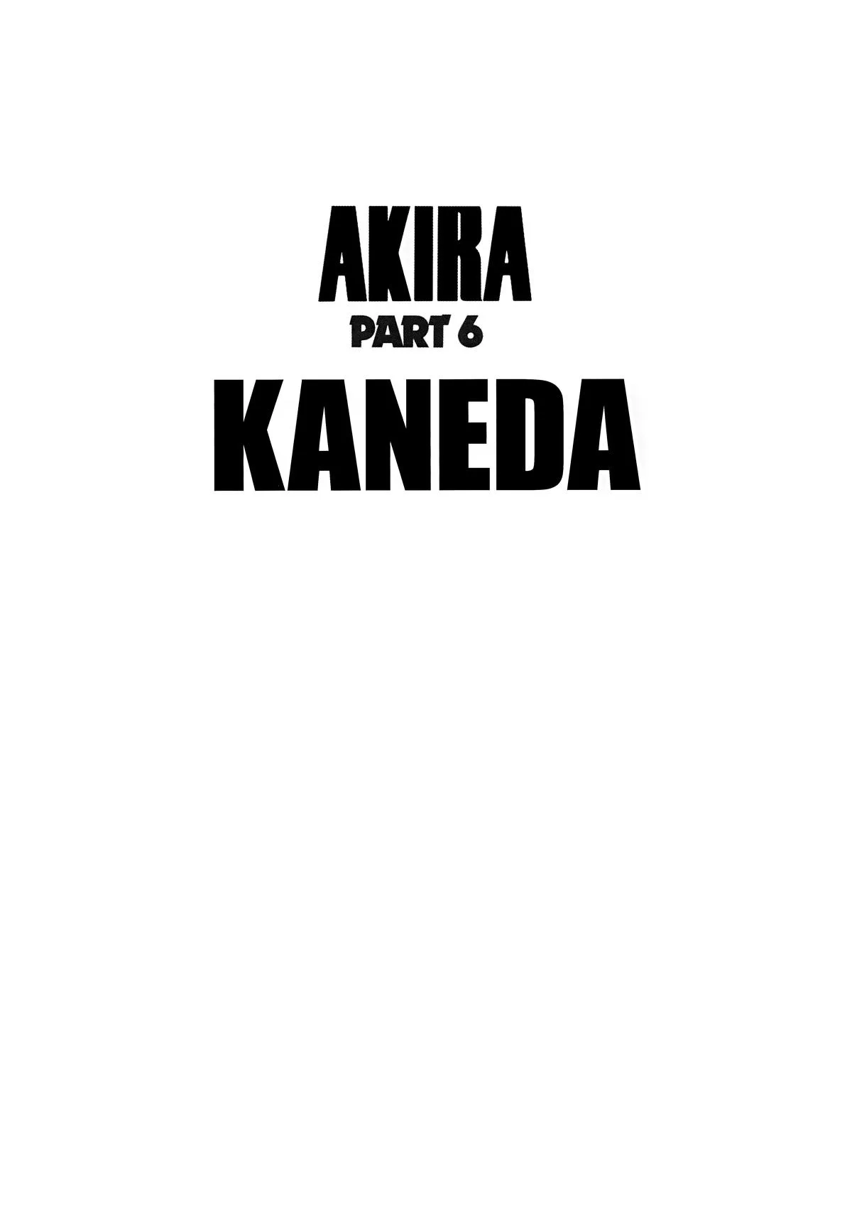 Akira, chapter Vol 6, page 6