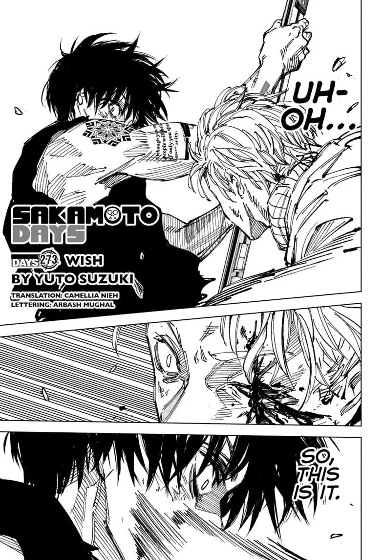 Sakamoto Days Manga Online, chapter 273, page 1