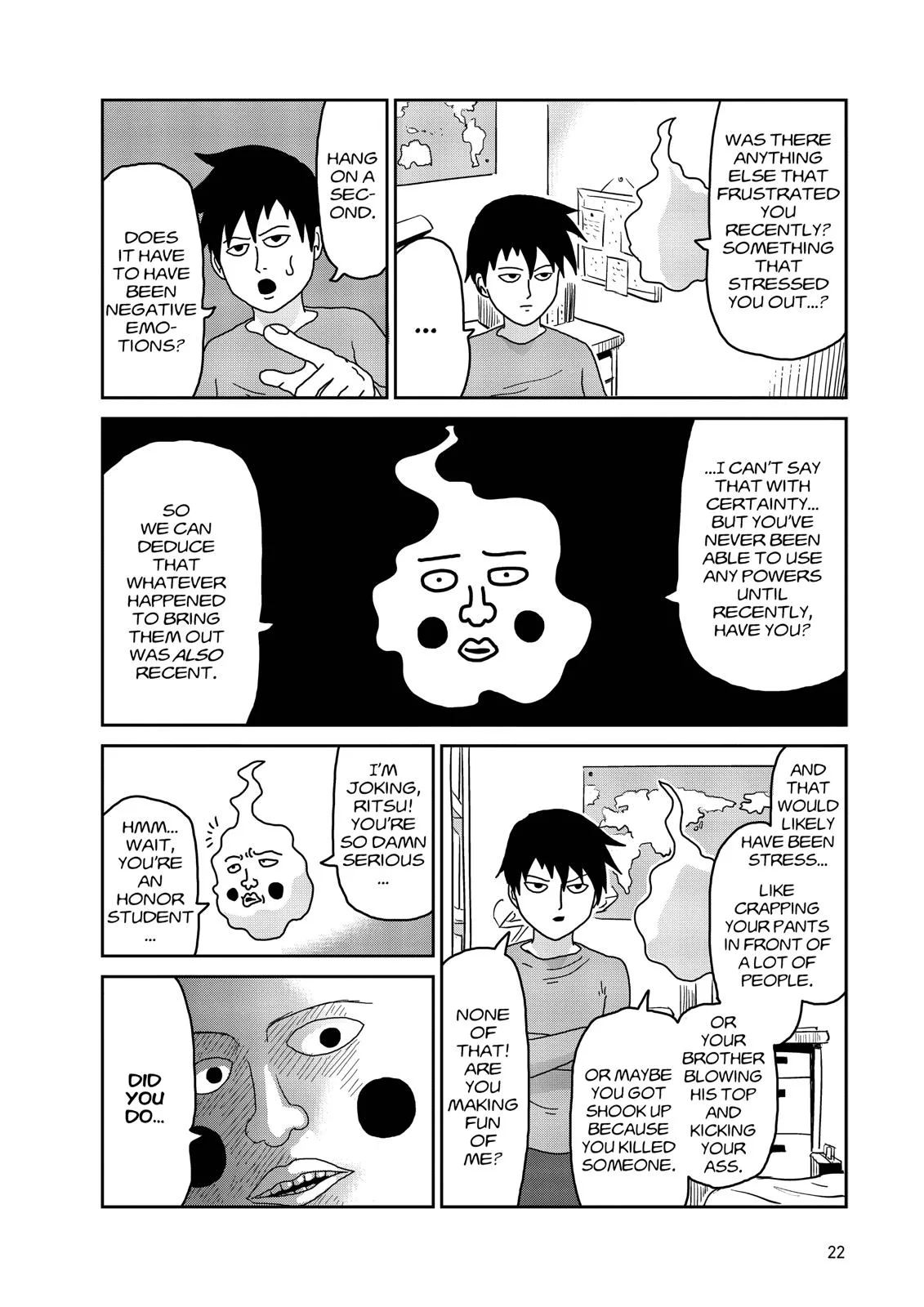 Mob Psycho 100, chapter 26, page 4