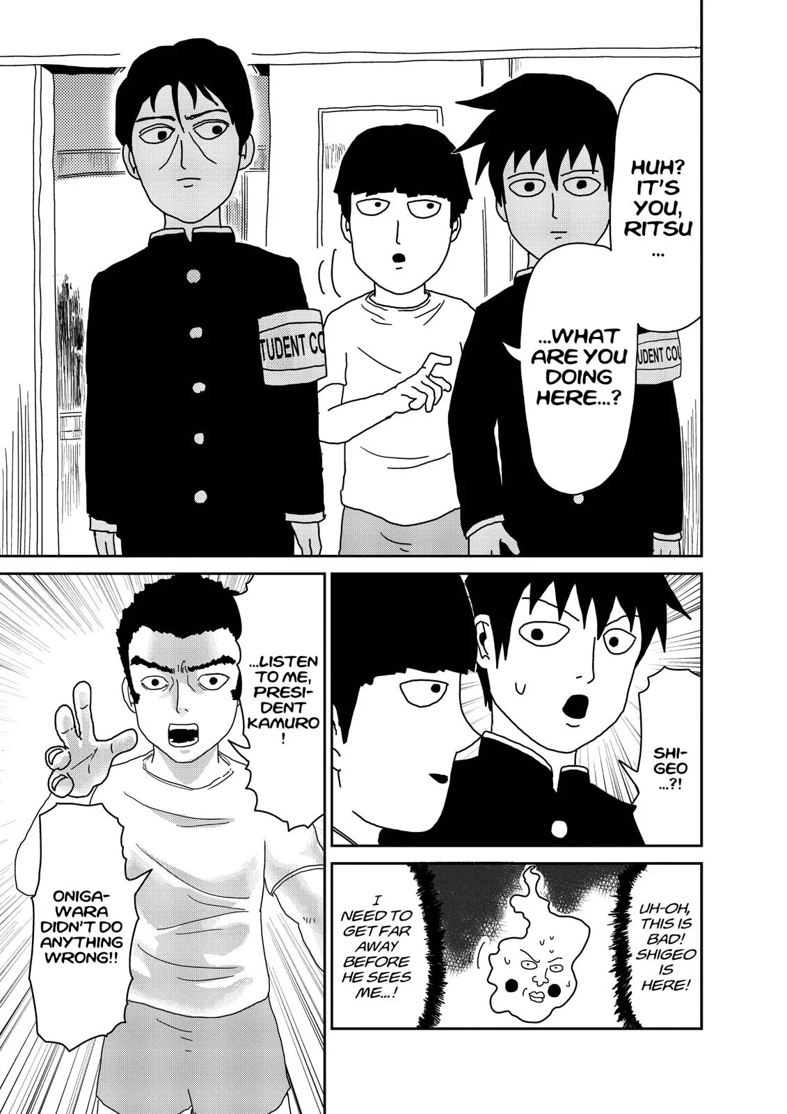 Mob Psycho 100, chapter 27, page 13