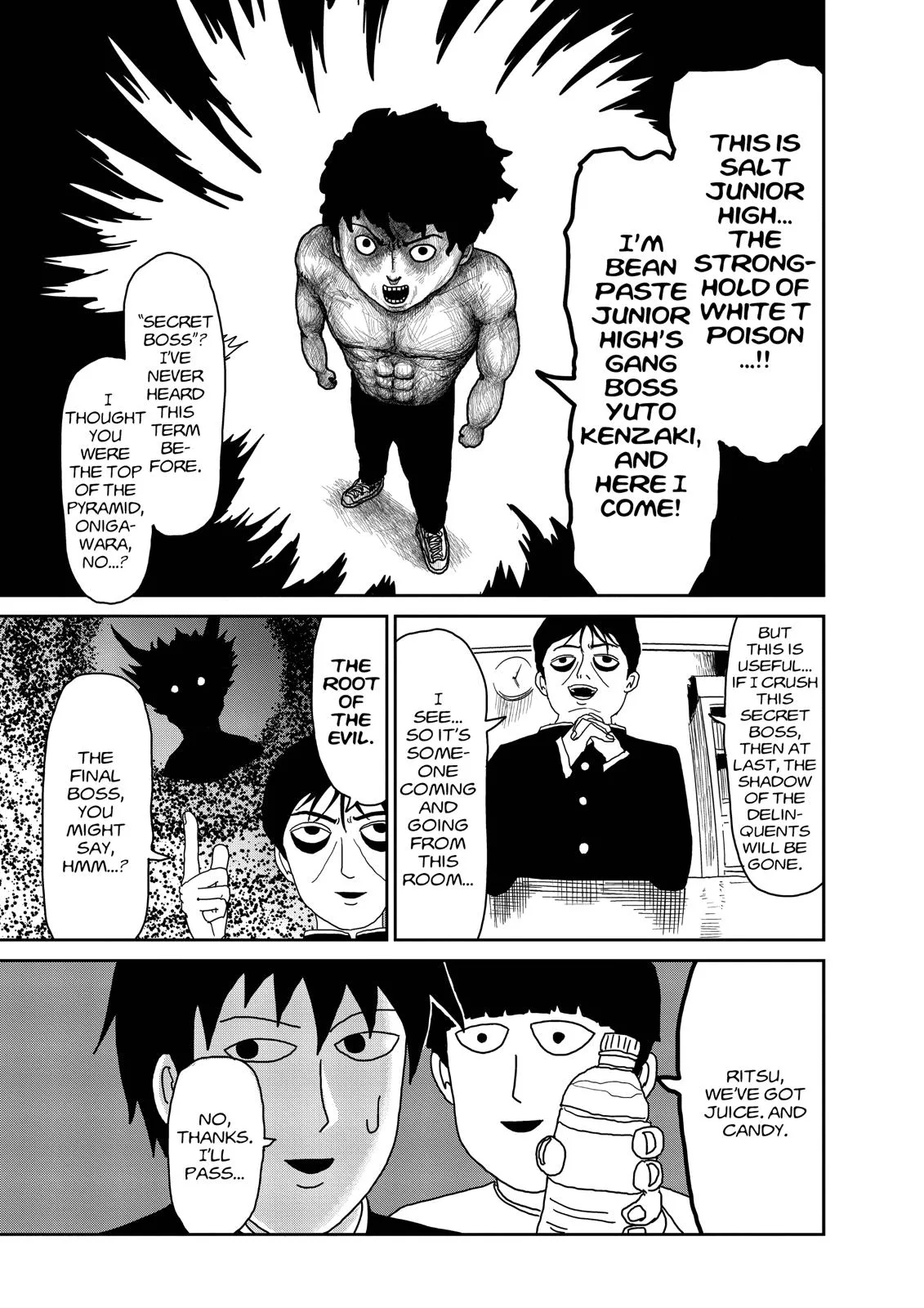 Mob Psycho 100, chapter 27, page 15