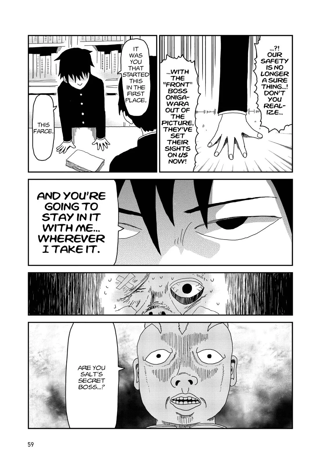 Mob Psycho 100, chapter 28, page 9