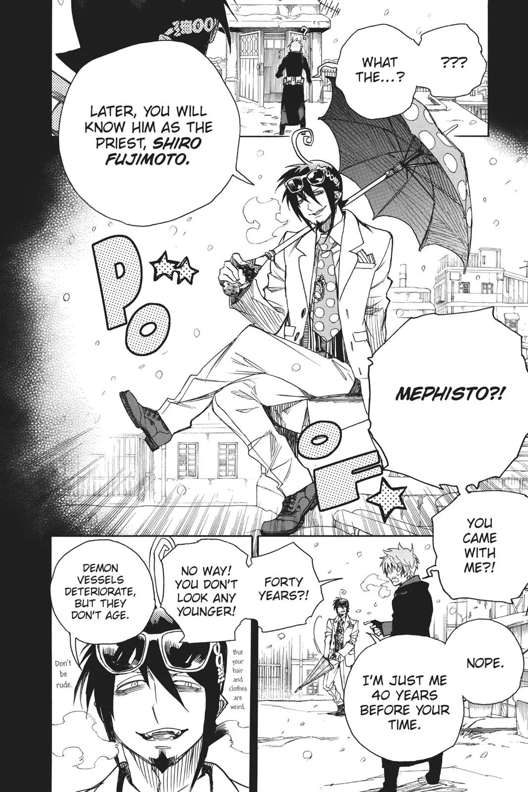 Blue Exorcist, chapter 100, page 4