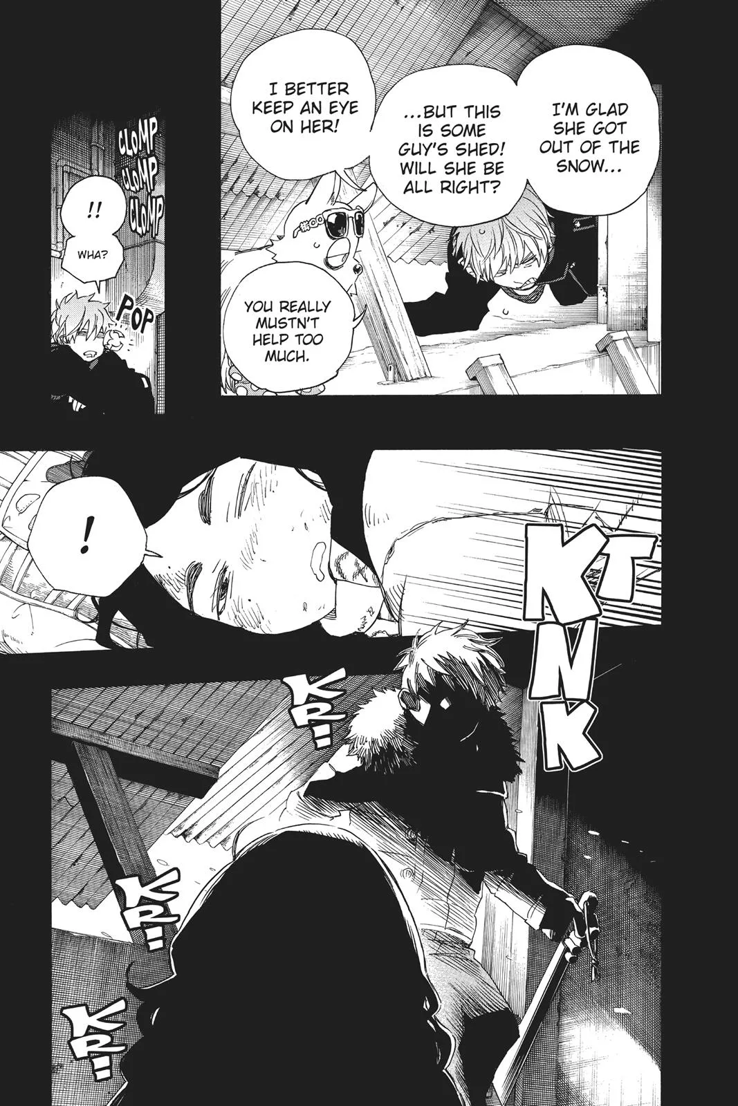 Blue Exorcist, chapter 100, page 23