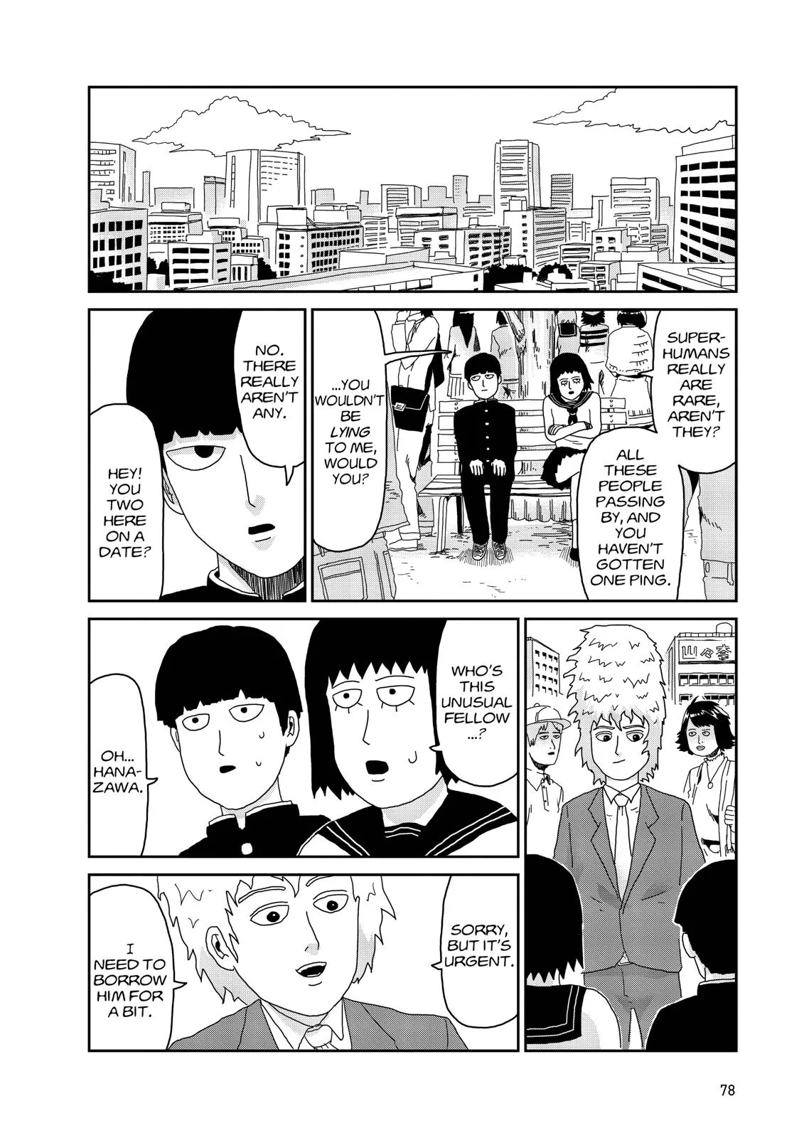 Mob Psycho 100, chapter 29, page 12