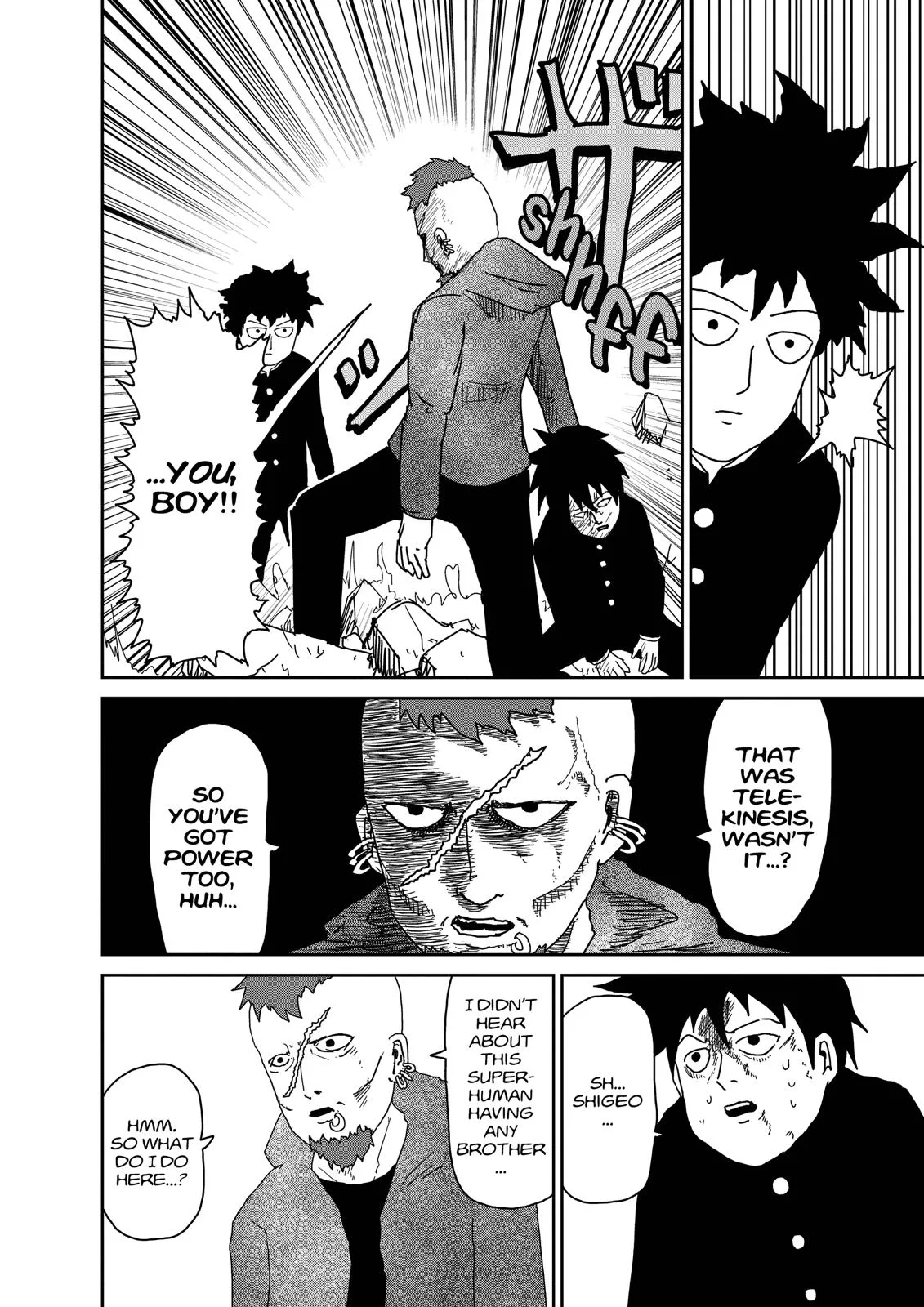 Mob Psycho 100, chapter 32, page 4