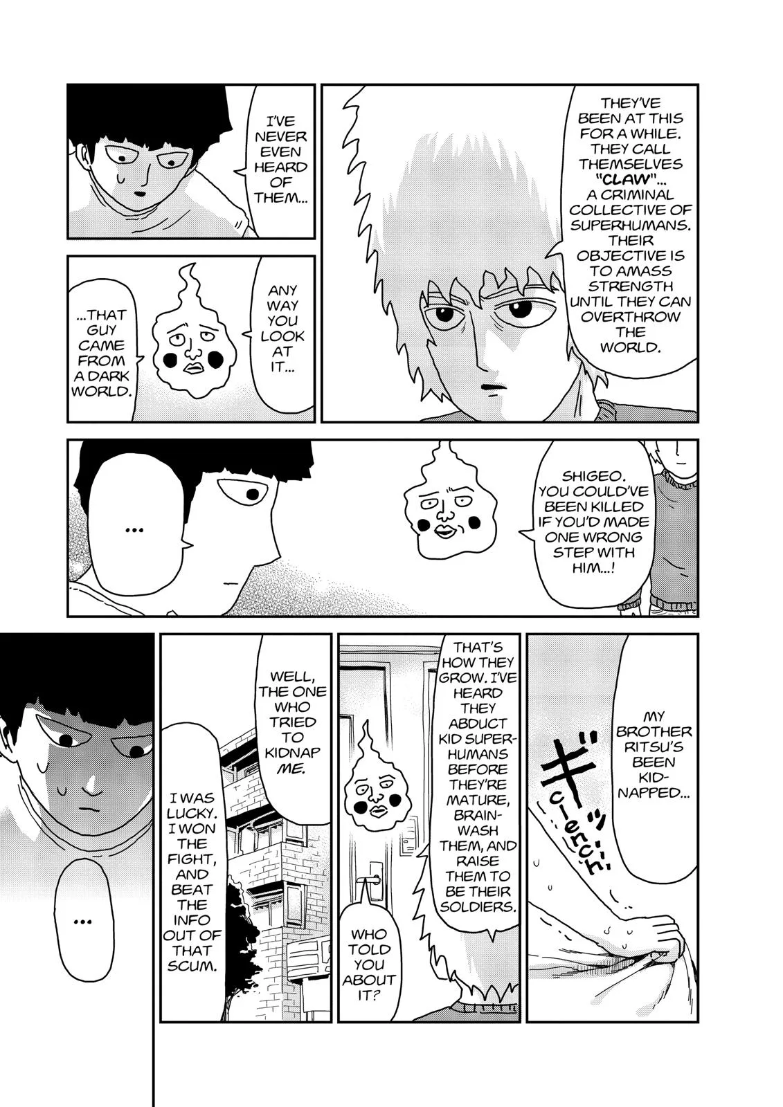 Mob Psycho 100, chapter 34, page 5