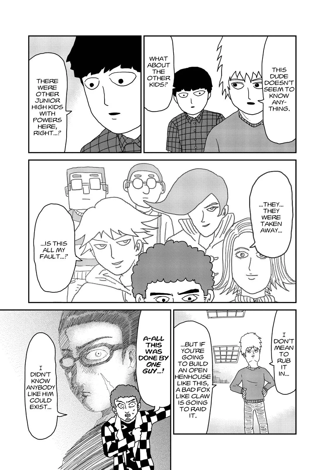 Mob Psycho 100, chapter 34, page 13