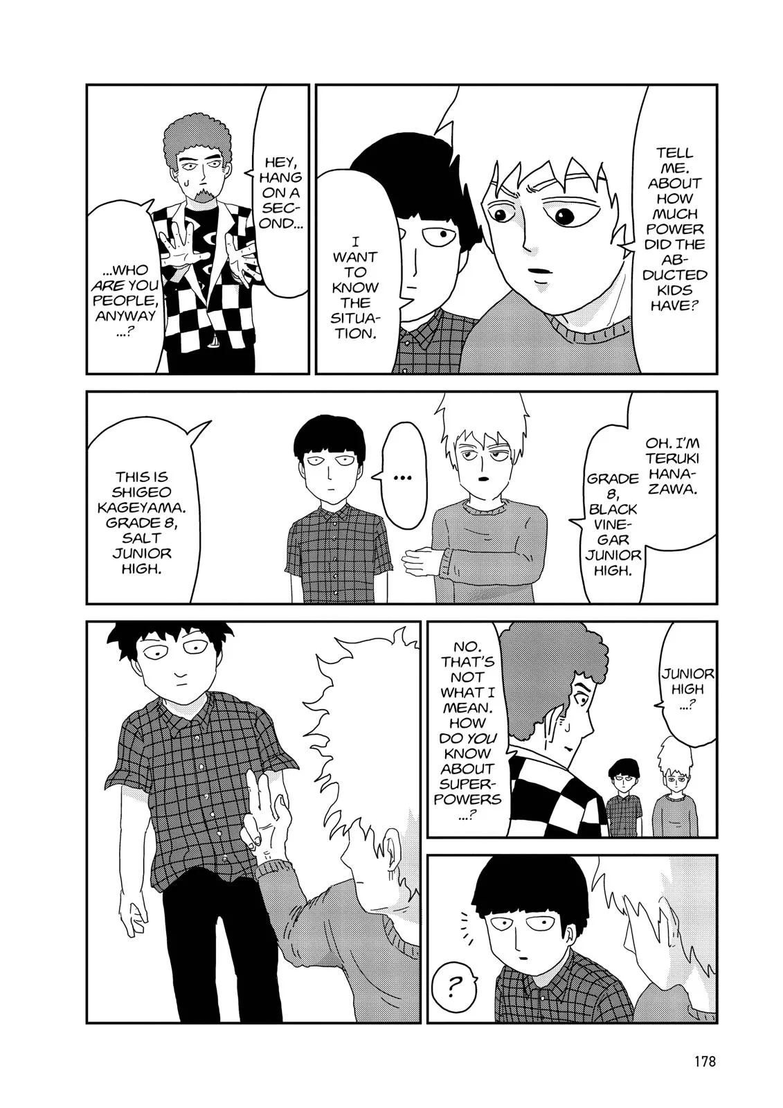 Mob Psycho 100, chapter 34, page 14