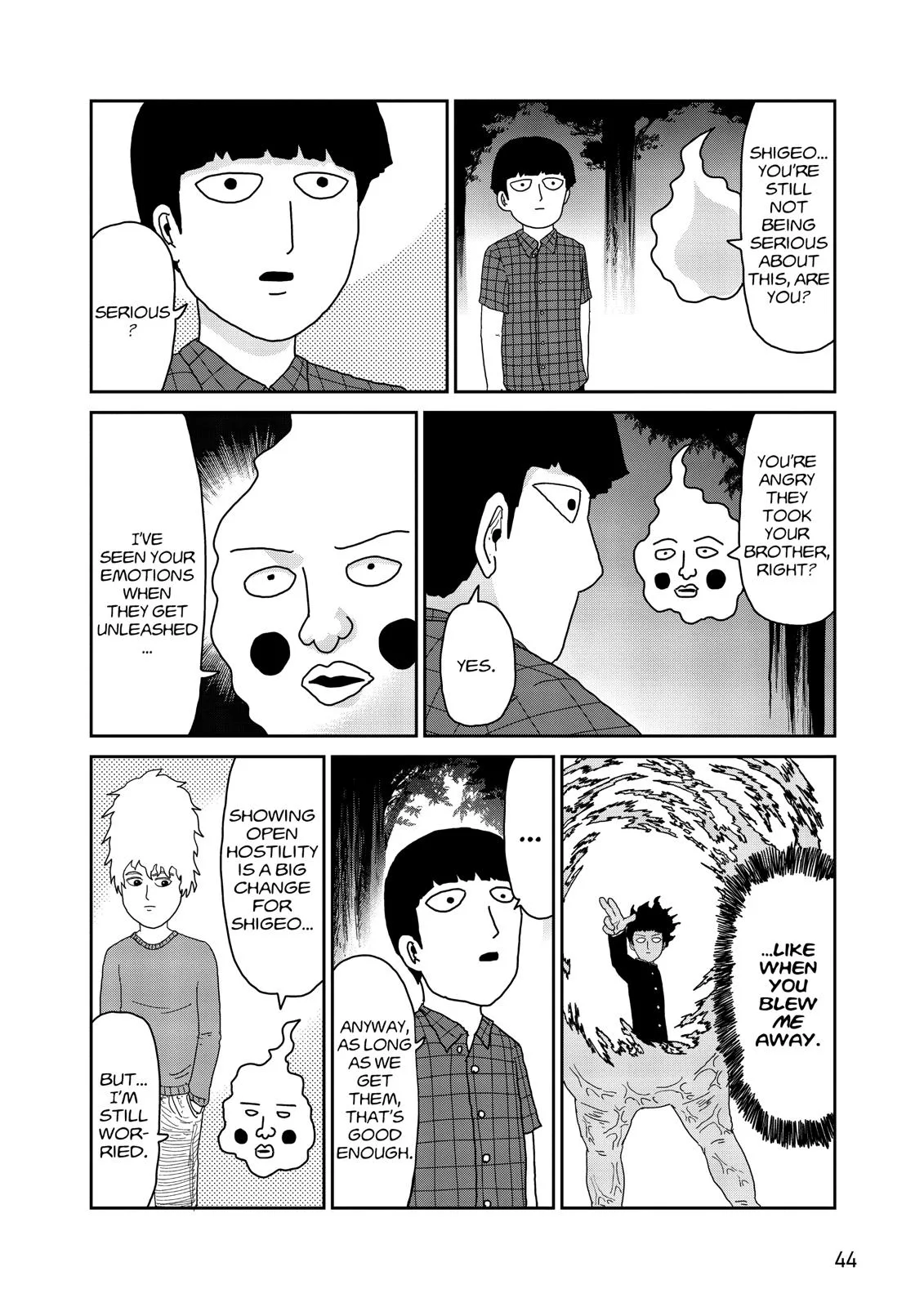 Mob Psycho 100, chapter 37, page 2