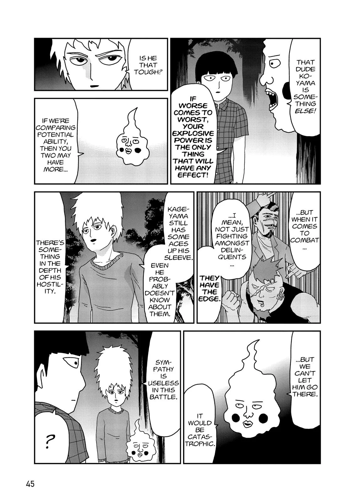 Mob Psycho 100, chapter 37, page 3