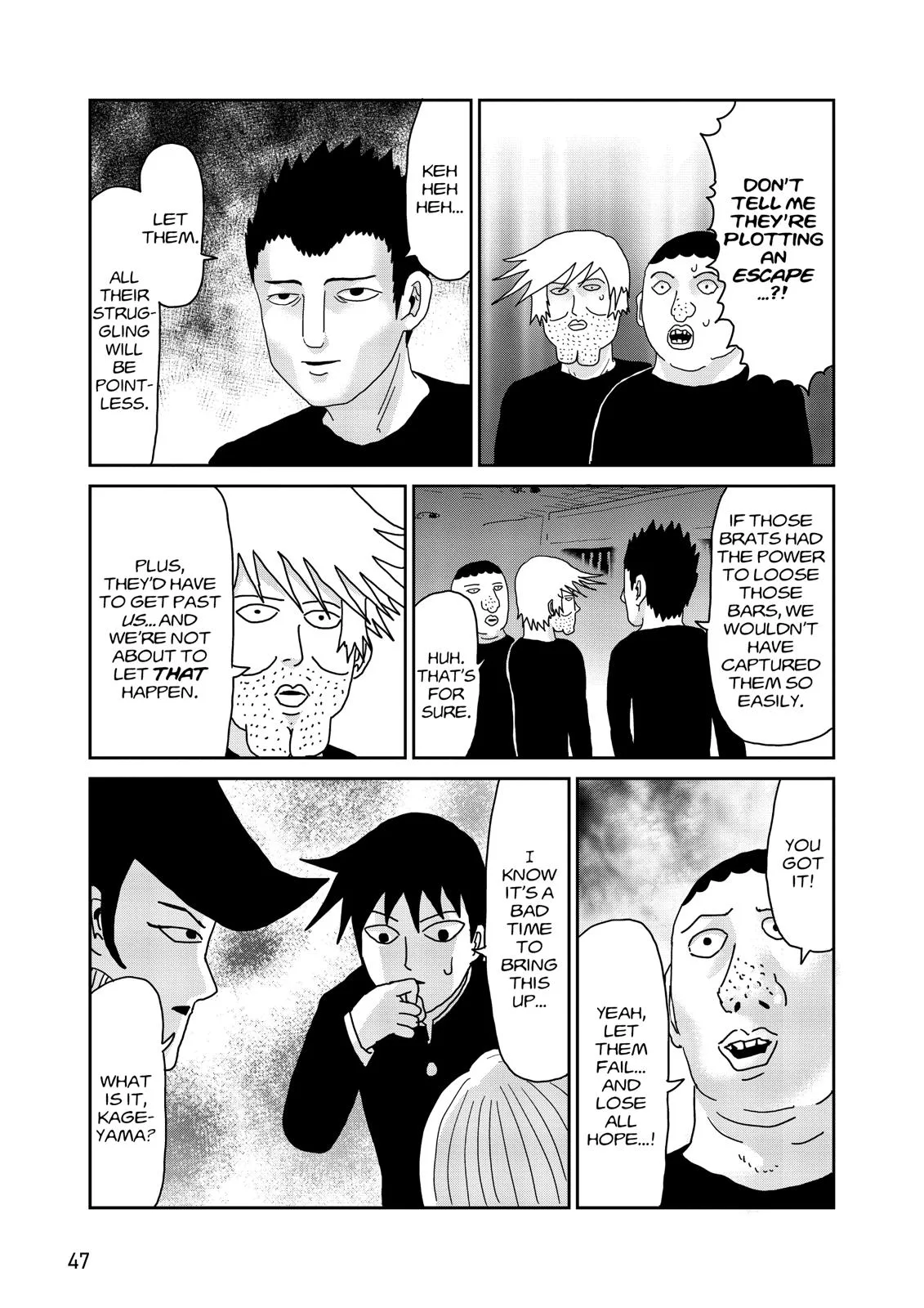 Mob Psycho 100, chapter 37, page 5