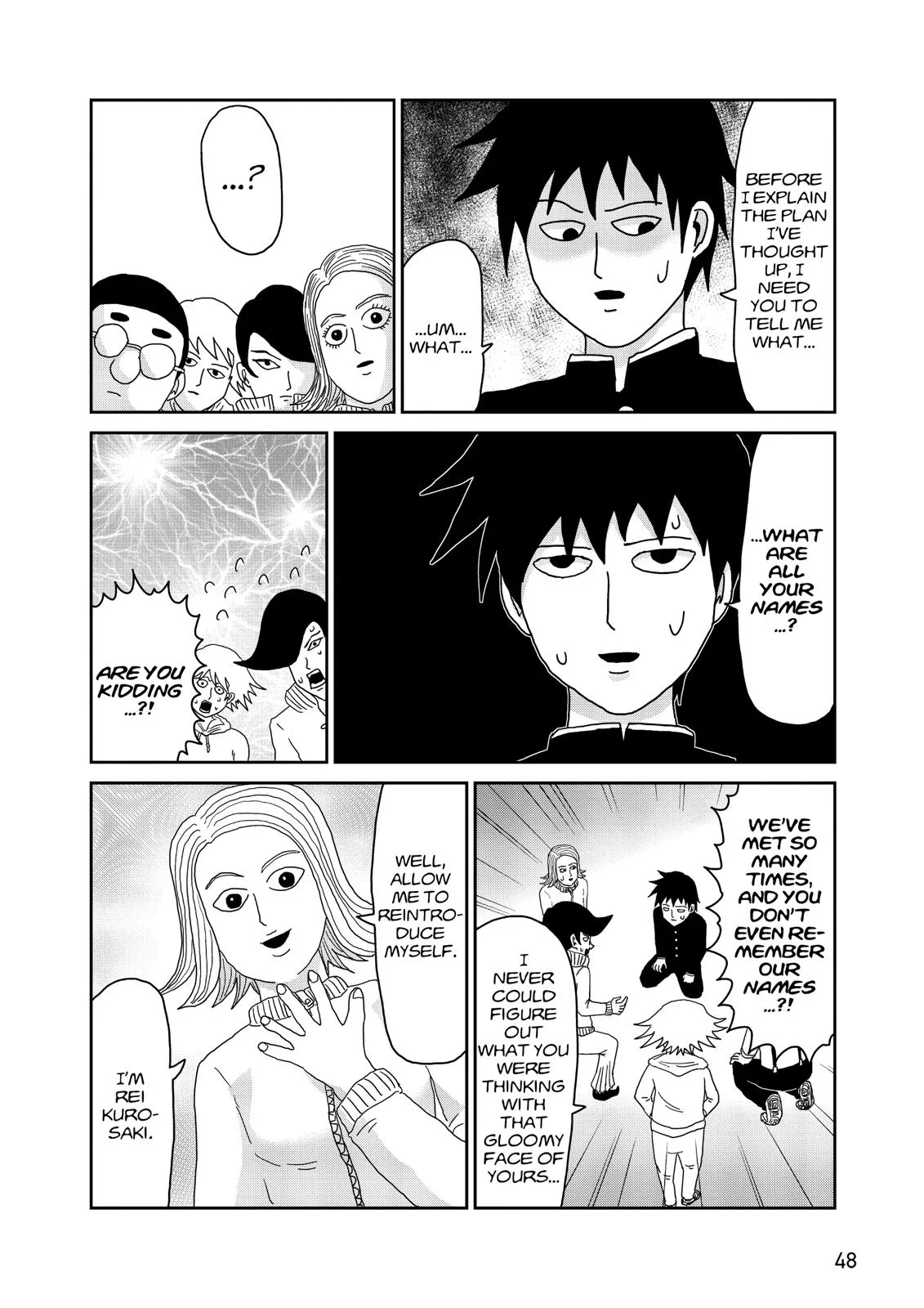 Mob Psycho 100, chapter 37, page 6