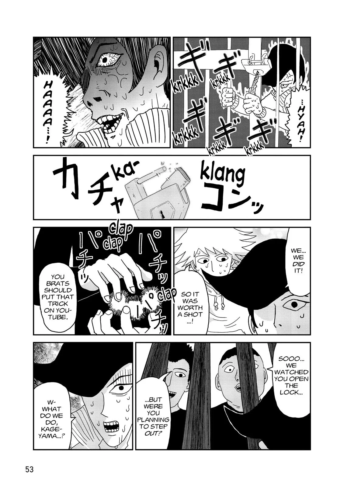 Mob Psycho 100, chapter 37, page 11