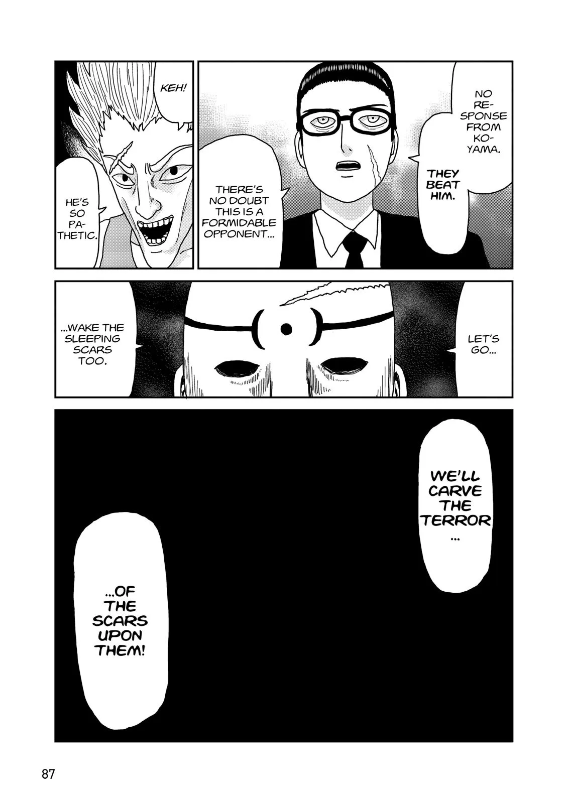 Mob Psycho 100, chapter 38, page 17