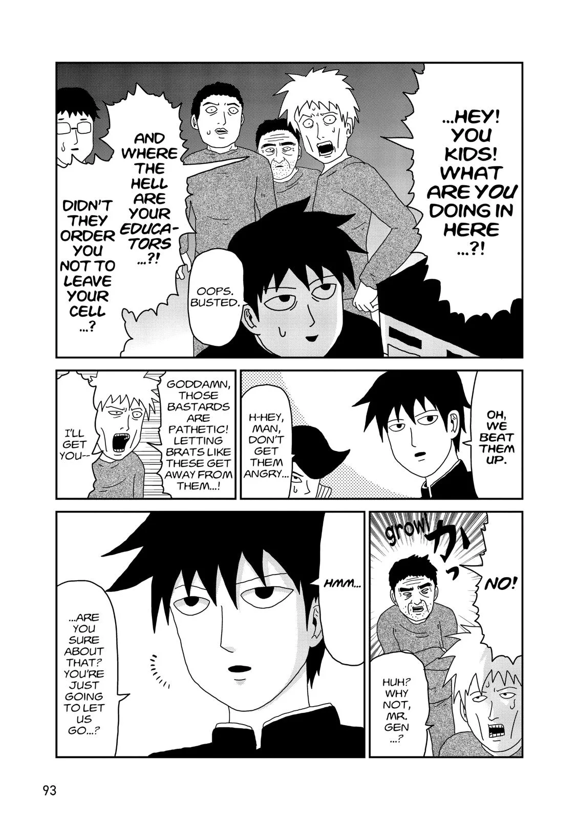 Mob Psycho 100, chapter 39, page 5