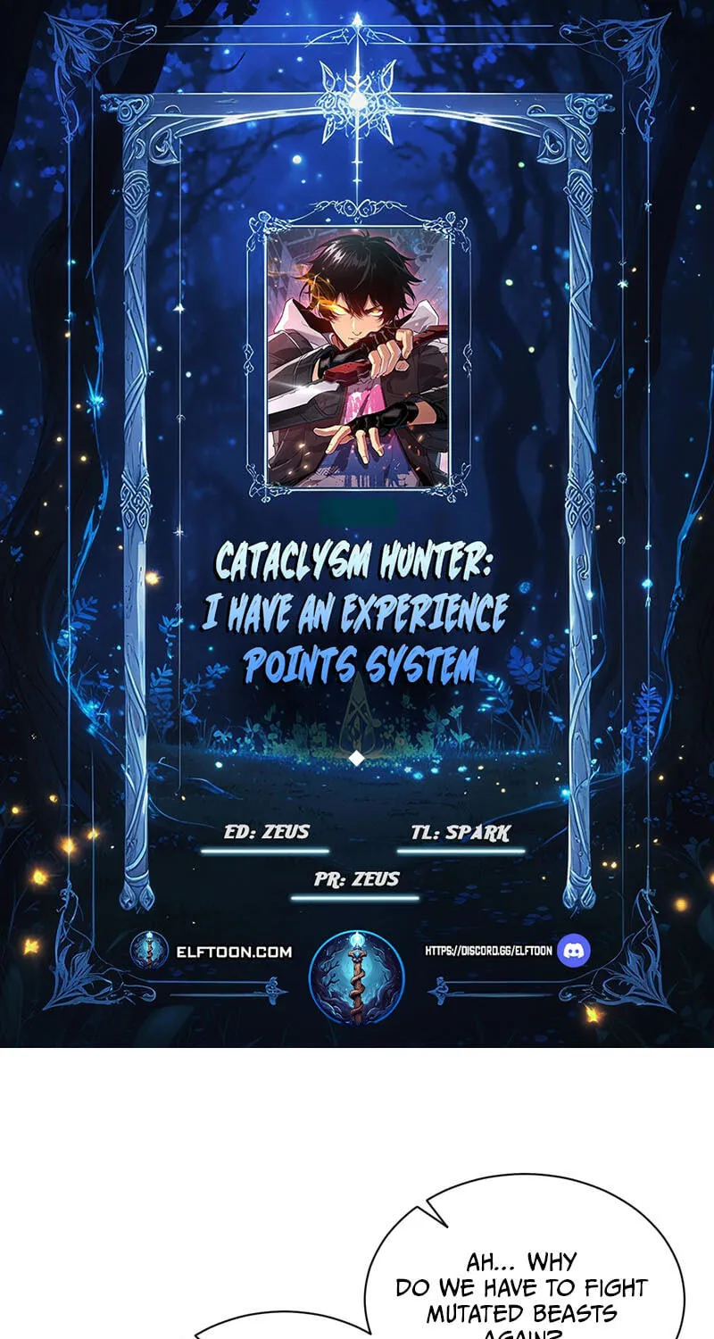 Cataclysm Hunter: I Have an Experience Points System, chapter 15, page 1