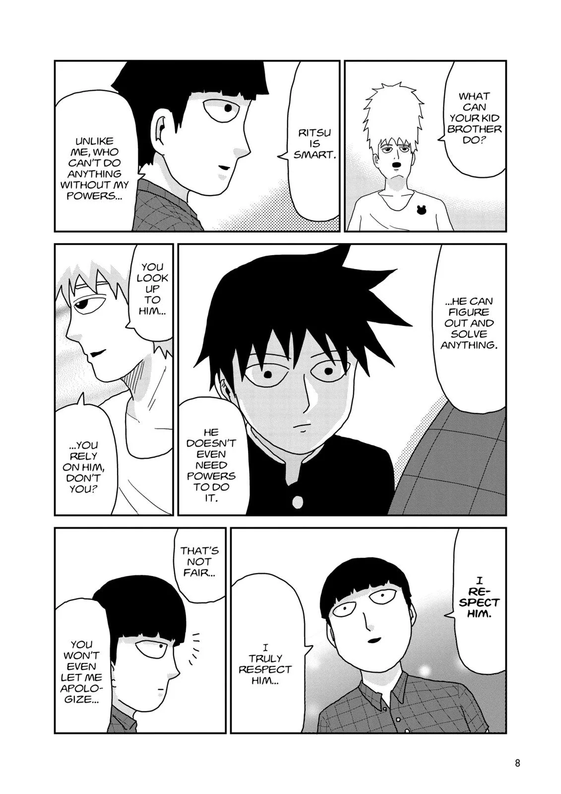 Mob Psycho 100, chapter 44, page 9