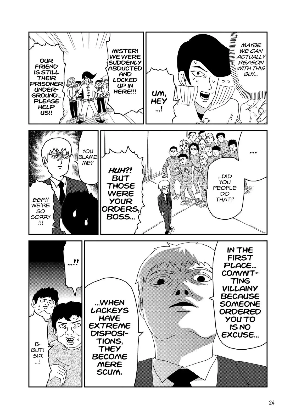 Mob Psycho 100, chapter 45, page 4