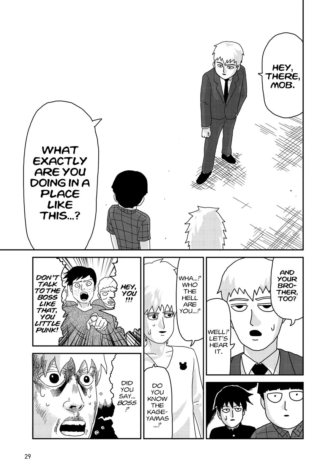 Mob Psycho 100, chapter 45, page 9